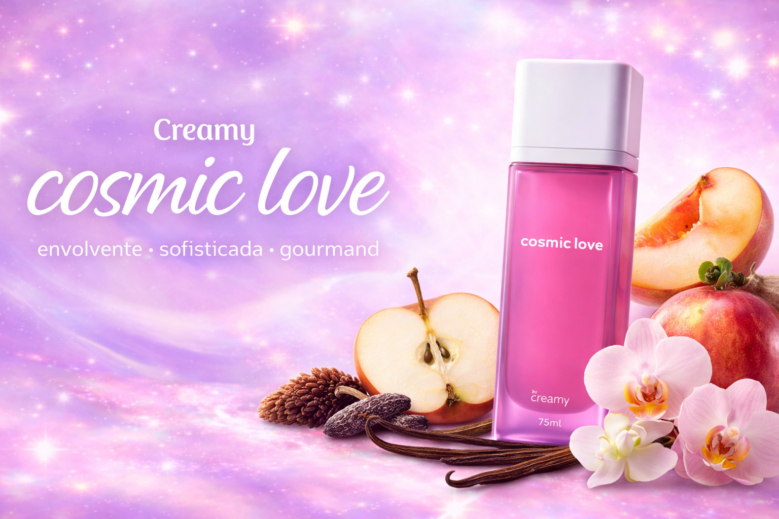 Creamy Cosmic Love Colônia 75ml - Imagem 5